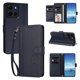 thumbnail image 2 of Funda Cartera Trébol para Motorola Moto G 2026 5G con Ranuras Tarjetas y Carga Inalámbrica Azul oscuro, 2 of 6