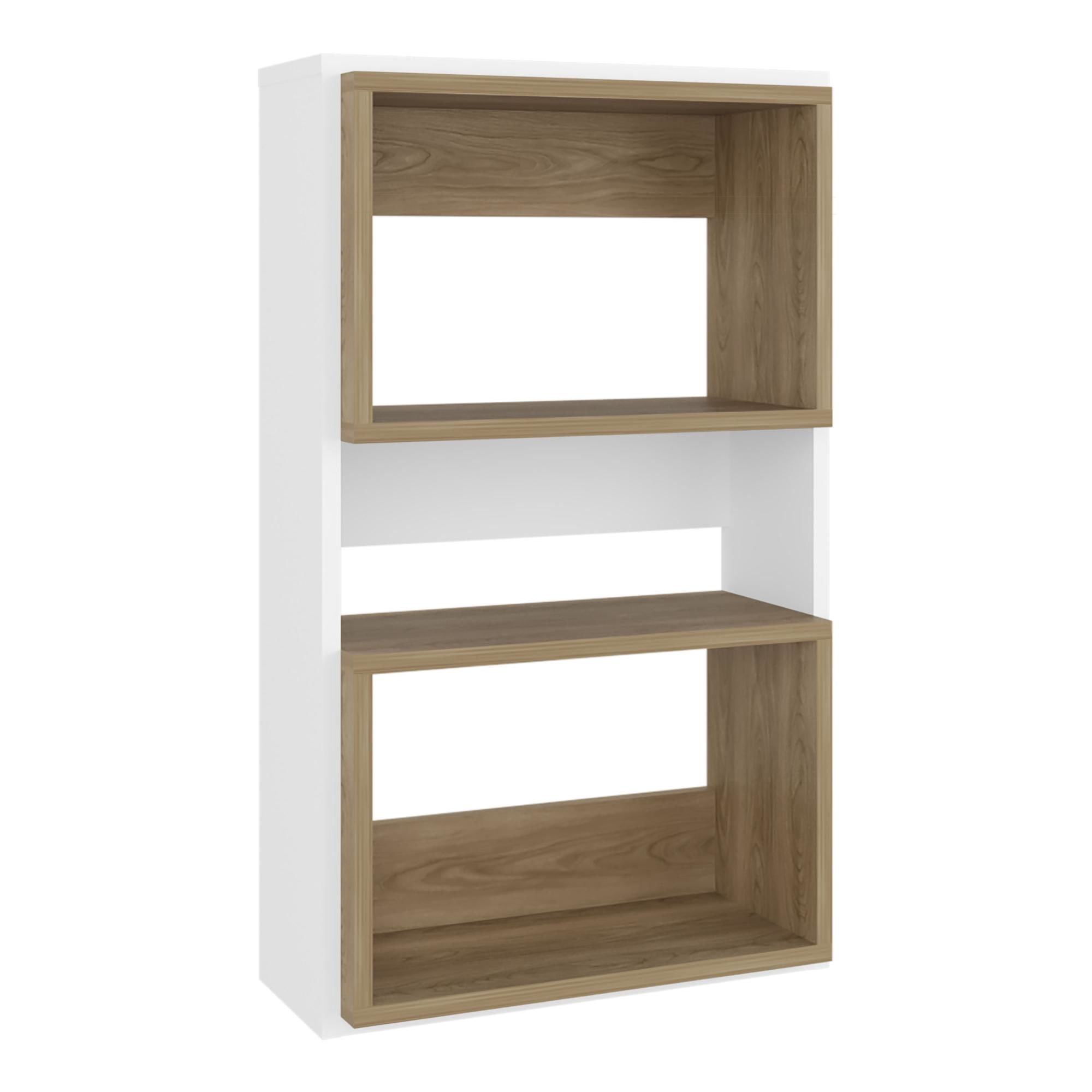 Tuhome - Mueble Organizador Muro Baño Eco Blanco - Fresno