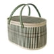 thumbnail image 5 of Cesta tejida de bambú, cesta de bambú con tapa, contenedor de huevos versátil, cesta de regalo, cesta de almacenamiento de alimentos para aperitivos Tapa sólida, 5 of 5