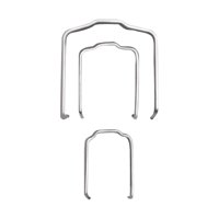 Magideal - Resortes De Retención De De Radiador De 3 Uds, Clips De De Radiador, Fácil Instalación, Reemplazo 154 23 Para 328I X5 E46 740Il