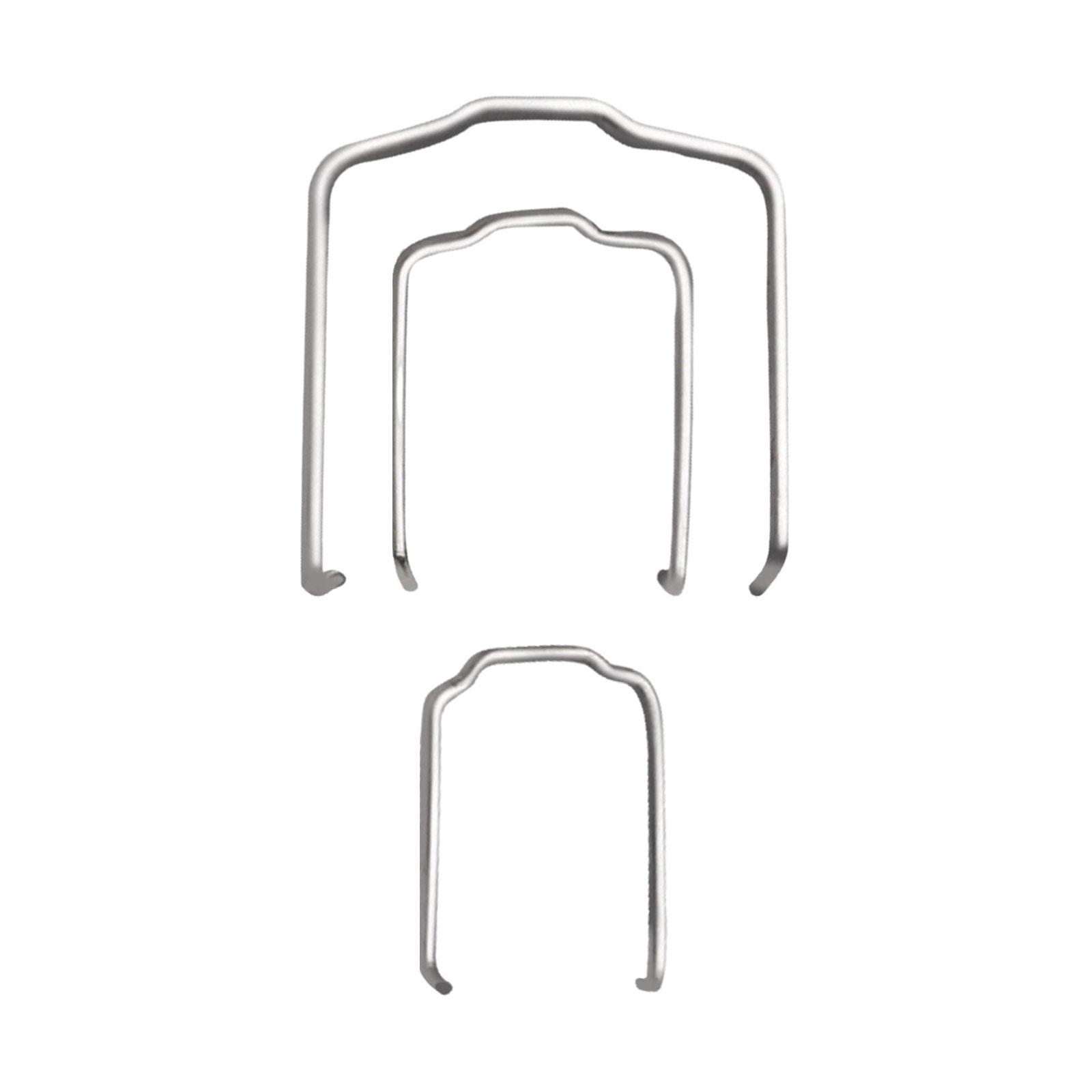 Magideal - Resortes De Retención De De Radiador De 3 Uds, Clips De De Radiador, Fácil Instalación, Reemplazo 154 23 Para 328I X5 E46 740Il