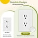 thumbnail image 2 of Toma TG Pack de 40 unidades 15 A 125 V blanco con placa sin tornillos, 2 of 7