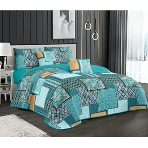Genérico - Quilt Verano Verde Flh746 King Super King
