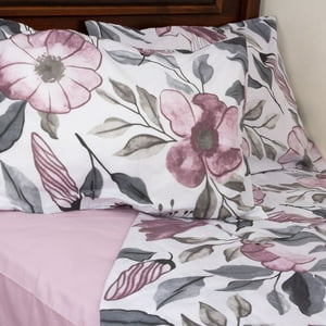 Masel - Juego De Sabanas Flores 2,5 Pl