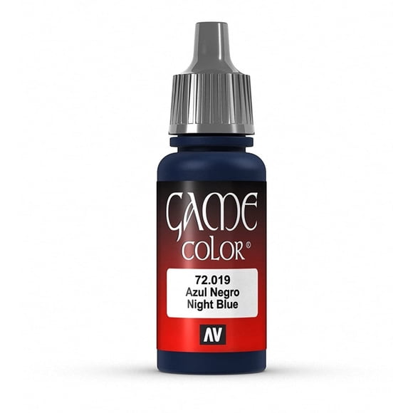 Paint Vallejo Game Color Azul Nocturno 17 ml
