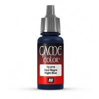 Paint Vallejo Game Color Azul Nocturno 17 Ml