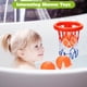 thumbnail image 4 of Juego de canastas de baloncesto para bañera Bath Toys para niños con 3 pelotas, 4 of 6