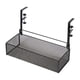 thumbnail image 3 of Estante De Almacenamiento Lateral Debajo Del Escritorio, Ahorro De Espacio Para Accesorios Escolares De Sala De Estar, Negro, 3 of 5