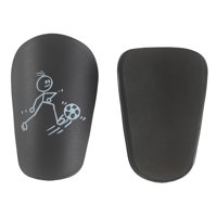 Ioensy - 2X Mini Espinilleras De Fútbol Pequeñas Espinilleras De Fútbol Para Hombres Mujeres Adultos Niños 8Cm X 5Cm