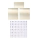 thumbnail image 1 of Soporte Para Hilo De Coser Colgante Para Joyería, Bordado, Aficionados, Tejido Trenzado, Blanco, 30cm X 30cm, 1 of 5