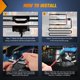 thumbnail image 4 of Luz indicadora de parrilla Nilight, 3 unidades, 4 LED, ámbar, para Ford F-150, 4 of 8