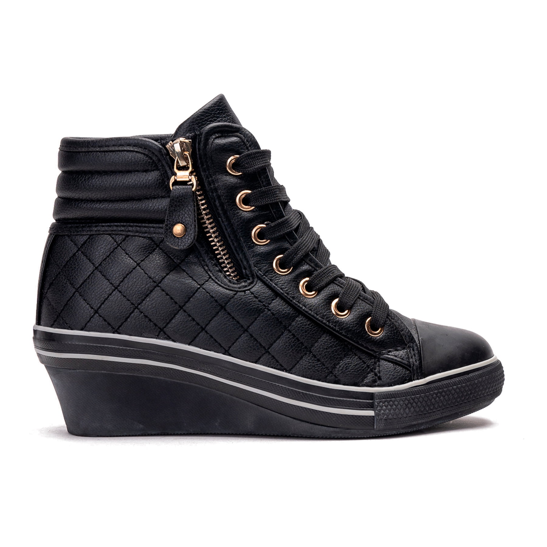 Carbin - Zapatilla Mujer Negro Prisca