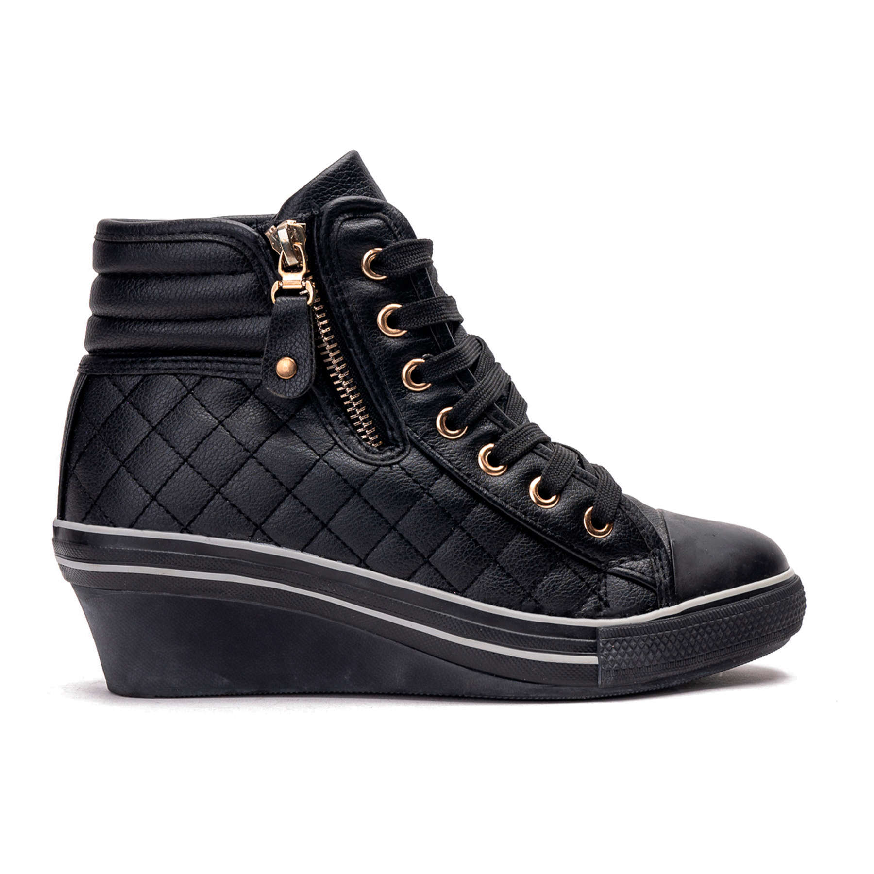 Zapatilla Mujer Negro Prisca Carbin