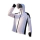 thumbnail image 4 of Camisa De Protección Solar Con Capucha Para Hombre Sudadera Con Capucha Para Uso Diario Al Aire Libre Deportes De Playa XL Blanco Con Negro, 4 of 5
