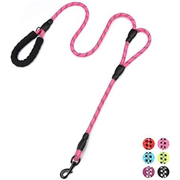 Correa para perro Plutus Pet de 6 ft con dos asas
