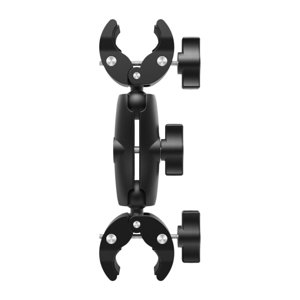 Magideal - Soporte De Cámara De Motocicleta Soporte De Abrazadera De Cámara De Acción Soporte De Aleación De Aluminio Sin Espejo Soporte De Montaje De Espejo