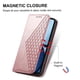thumbnail image 4 of Funda Flip FOXDOCK para Xiaomi Poco C71 4G , Estilo Billetera con Diseño Rombo, Correa de Mano y Soporte, Uso Diario, 4 of 6