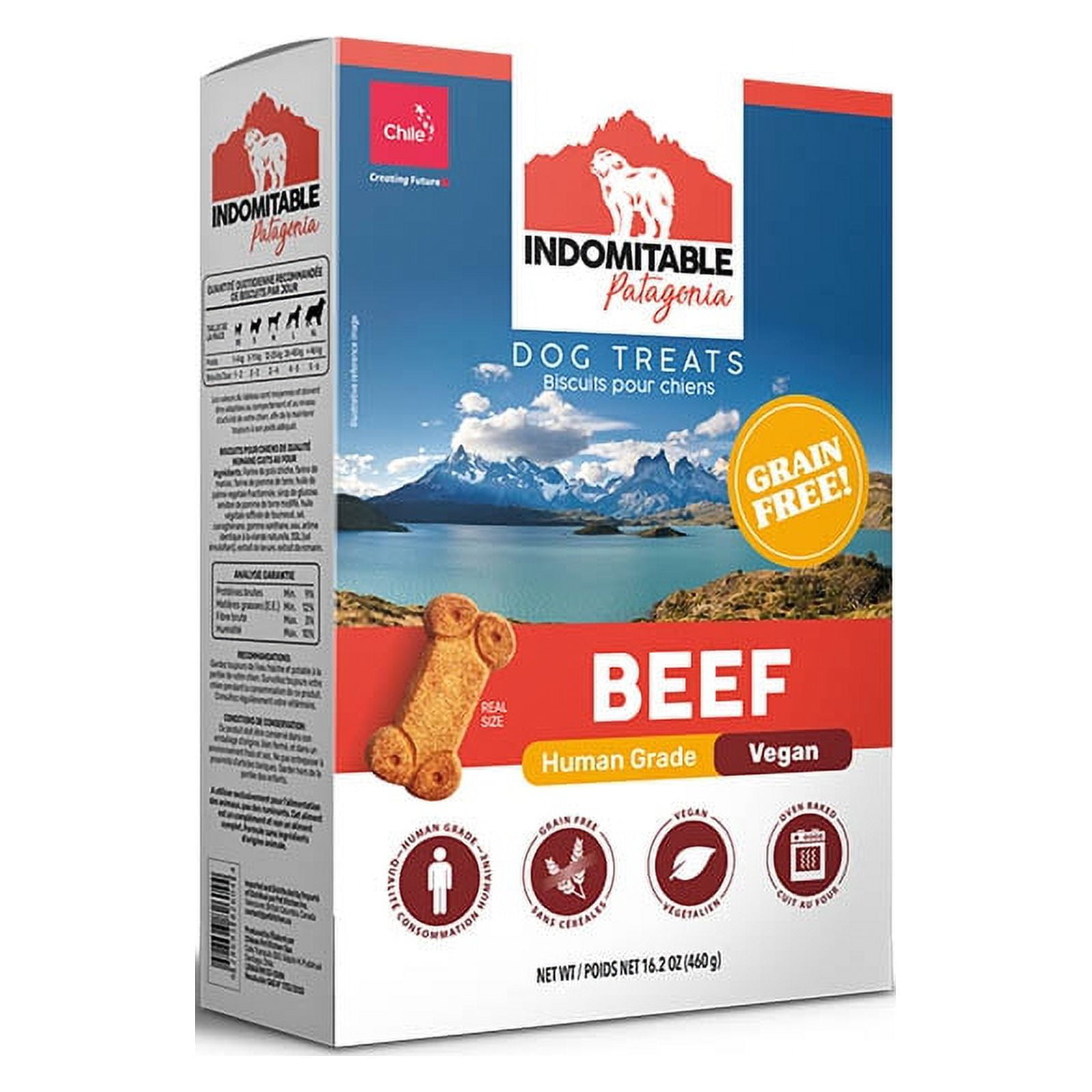 Indomitable Patagoni Indomit Patagonia Grain Free Beef 460g