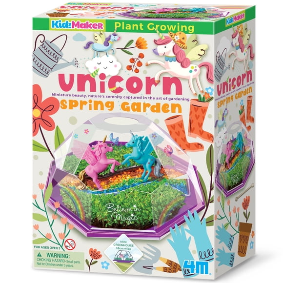 Crea Terrario Unicornios (no contiene semillas ni compost)