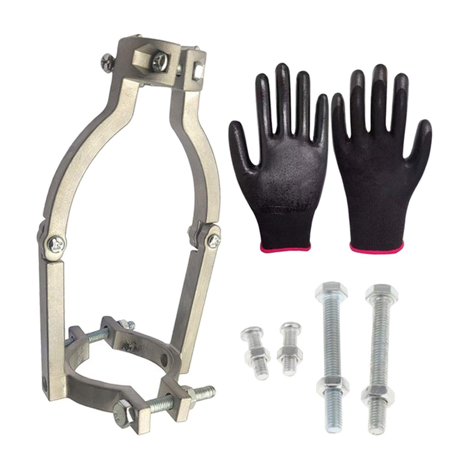 Magideal - Convertidor De Espiga Cuadrada, Abrazadera De Broca Mortajadora De Junta, Diámetro De 1,5 ~ 2,2 Pulgadas, Herramienta De Ubicación, Convertidor De , Con Guantes Tornillos