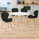 thumbnail image 3 of Silla Radar Wood Negro, 3 of 3