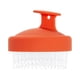 thumbnail image 5 of Cepillo Para El Cuero Cabelludo Para Mujeres Y Hombres, Peine De Ducha Floriado Para Todo Tipo De Cabello Mojado, Naranja, 5 of 5