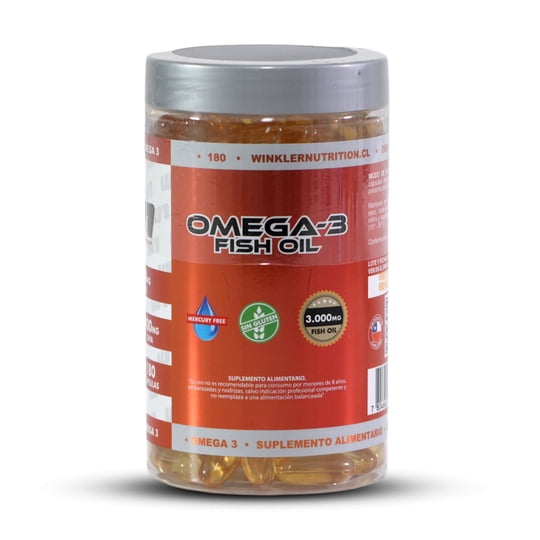Suplemento Alimentario Omega 3 246 g Winkler nutrition