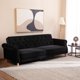 thumbnail image 2 of Sofá Futon 3 Cuerpos Con Capitone Negro, 2 of 11