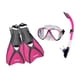 thumbnail image 1 of Set Mascara De Buceo Snorkel Aleta - 35-40 (S) - Rosa, 1 of 1