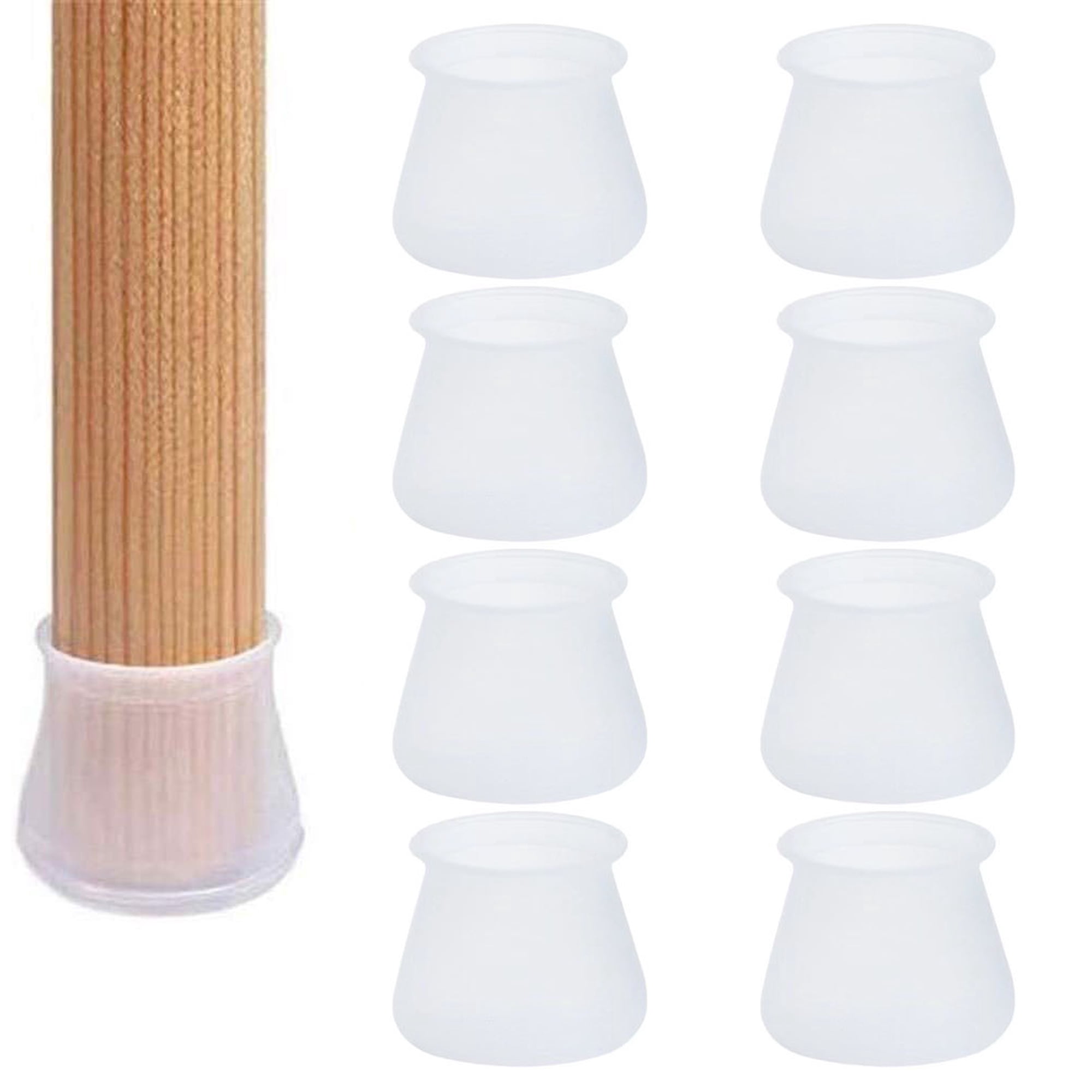 Genérica - 8pcs Protector Grueso De Silicona Para Patas Sillas Mueble