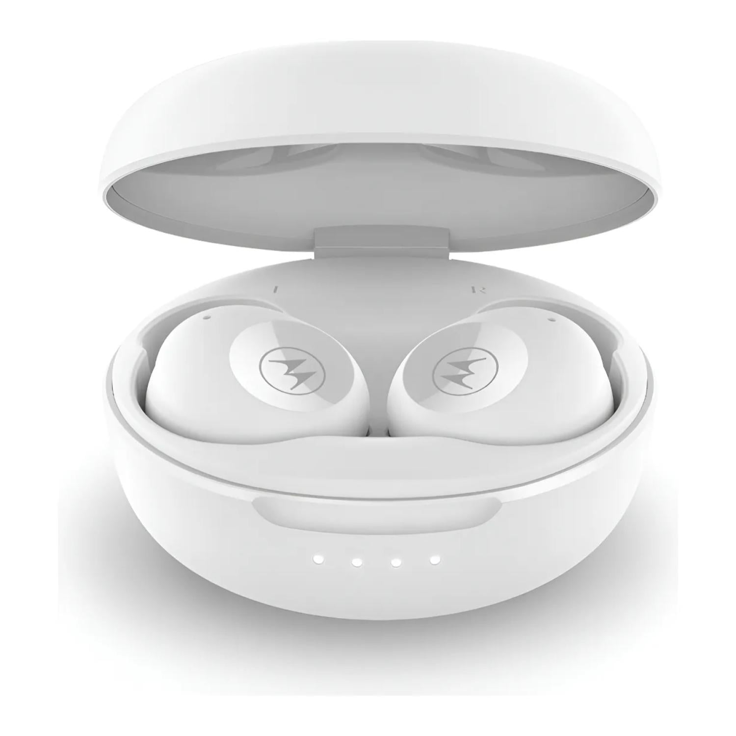 Motorola - Audifonos Bluetooth Tws Recargables Blanco Buds 150x