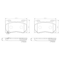 Pastillas Freno Para Auto Powerstop 17-1346