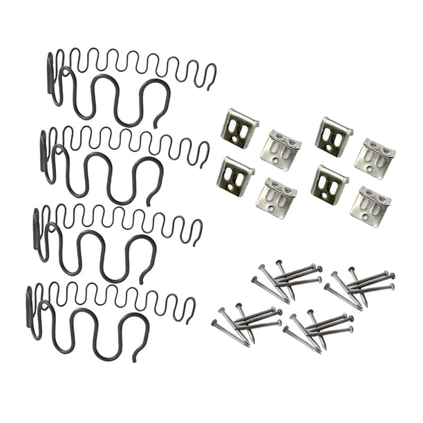 Kit De Reparación De Muelles De Sofá De 4 Piezas, Suministros De Bricolaje Para Reparar El Asiento Del Sofá En El Hogar, Longitud De 50 Cm