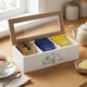thumbnail image 4 of Caja De Te 3 Divisiones Tapa Con Diseño Decorativa Decohogar, 4 of 6