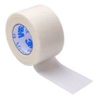 Cinta Adhesiva Micropore Papel 3M Blanca 2,5Cm X 9M - 1 Unidad