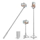 thumbnail image 1 of Trípode para selfies con luz, control remoto Bluetooth extraíble, ligero y portátil, 1 of 6