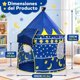 thumbnail image 2 of Carpa Castillo Infantil Plegable Portátil Rosada, 2 of 5