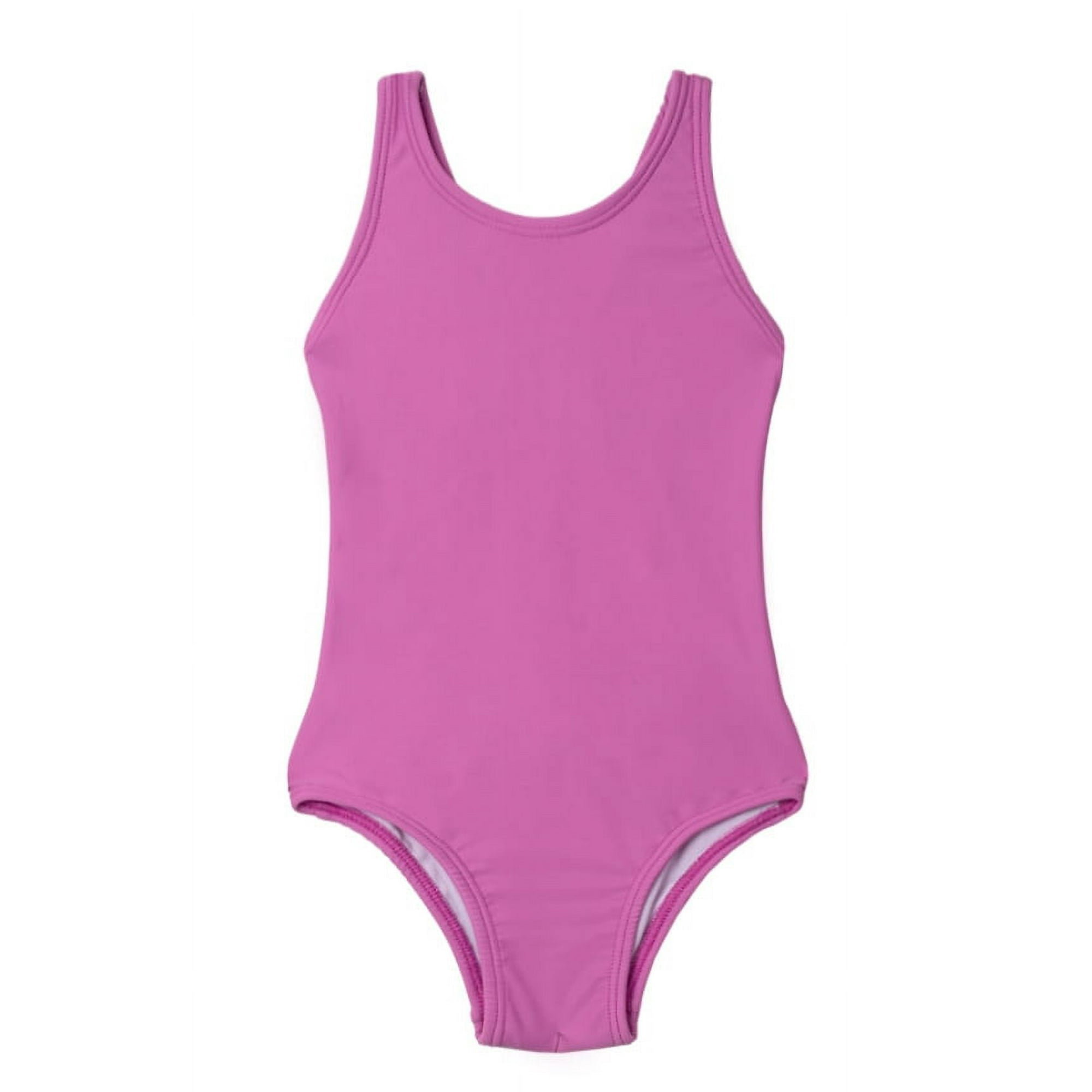 Samia - Traje De Baño Deportivo De Niña Morado 12 Meses