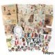 thumbnail image 1 of 100pcs/pack Vintage Collection Room Decorative Sticker Retro Plant Butterfly Scrapbooking Material Paper Label Diary Journal Planner, 1 of 5
