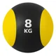 thumbnail image 1 of Balón De Peso Con Rebote 8 Kg Entrenamiento Crossfit Amarillo, 1 of 3