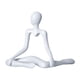 thumbnail image 2 of Estatua Del Pensador Novedad Adorno De Mesa Para Estantería Entrada Mesa De Comedor Blanco, 2 of 3