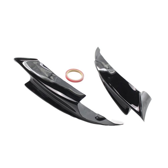 Labio Del Alerón Del Parachoques Del Divisor Delantero Del Coche Para E90 E92 E92 M3 Negro Brillante
