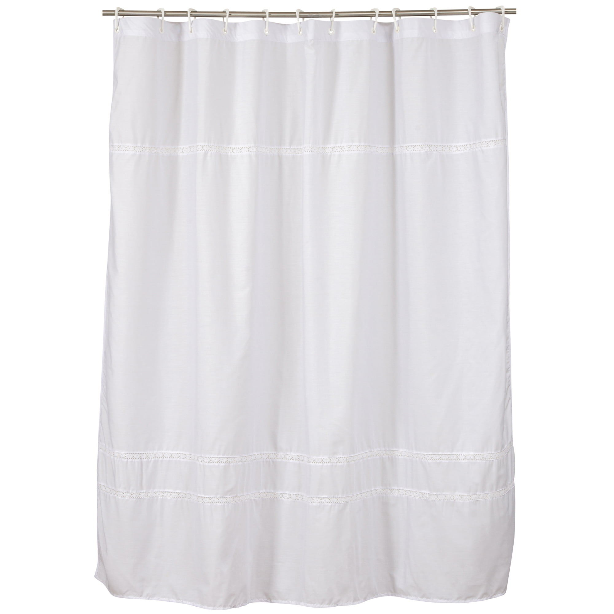 Gentile - Cortina Blanco Bolillo 180 X 180 Cms