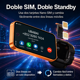 thumbnail image 2 of Smartwatch Teléfono UBABAI Android 12 4G LTE, 3.97" 8GB RAM + 256GB Dual SIM GPS Cámara Dual WiFi Naranja, 2 of 14