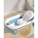thumbnail image 4 of Bañera Plegable Azul para Bebé con Termómetro Digital y Cojín de Soporte Estrellas, 4 of 6