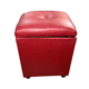 thumbnail image 1 of Pouf Baul Rojo Eco Cuero 40*33*45 Rimar, 1 of 5
