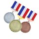 thumbnail image 4 of 3 Medallas De Metal En Blanco De Aleación De Zinc Con Cintas Para Competición Estilo C, 4 of 5