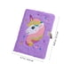 thumbnail image 3 of Diario de unicornio, 5 piezas con tapa para bloc de notas con cerradura, diseño de unicornio de peluche para niña, cuaderno con cerradura de dibujos animados esponjosos., 3 of 7