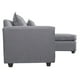 thumbnail image 4 of Seccional Atos Tela Gris Claro, 4 of 6
