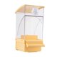 thumbnail image 5 of Comedero Para Pájaros, Accesorio Para Jaula, Comedero Portátil Para Canarios, Periquitos, Amarillo, 5 of 5